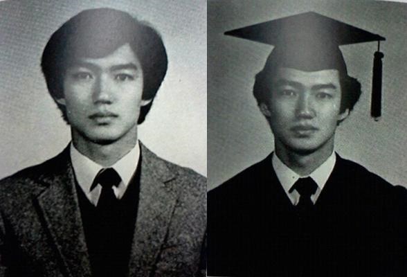 조국혁신당 조국 대표의 고등학교와 서울대 졸업 사진