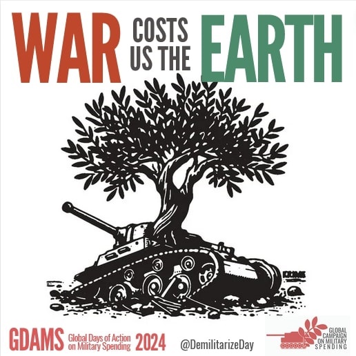 2024년 세계군축행동의 날(GDAMS) 캠페인 포스터