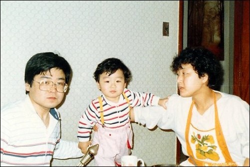 보안사 근무 당시 김병진 가족