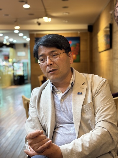 <조국 오디세이>의 공저자이자 '조국사태 분석가'인 박지훈 데브퀘스트 대표.