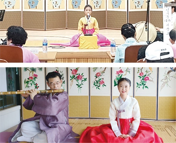 도현양이 초등학생과 중학생 시절에 참가했던 각종 대회에서 공연하는 장면.