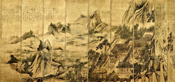 조선후기 풍속화가 김홍도가 남긴 <삼공불환도> 1801년. 133cm×418cm 국가 보물로 지정되어 있다. 삼성미술관 리움 소장