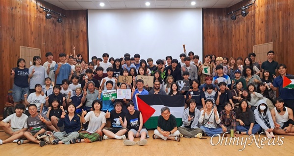  11일 오후 간디고등학교, “팔레스타인의 눈물과 저항, 그리고 연대” 특강.