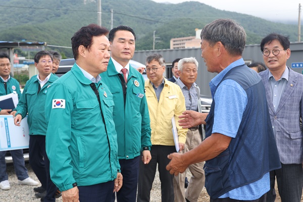  박완수 도지사, 17일 거제-통영 자연재해위험개선지구 현장 안전 점검