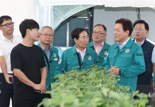  박완수 경남도지사, 23일 창녕 영농현장 및 함안 칠서일반산업단지 현장 방문