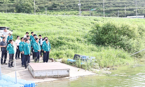  박완수 경남도지사, 21일 오후 낙동강 창녕함안보와 칠서취수장 방문