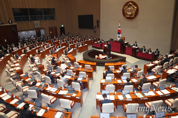  예산결산특별위원회 전체회의가 2일 오전 서울 여의도 국회에서 열리고 있다. 