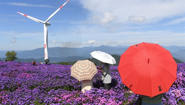  거창군 감악산 별바람언덕