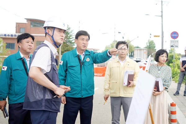  방세환 광주시장은 19일 주요 투자사업 현장을 방문해 사업추진 상황을 점검했다.