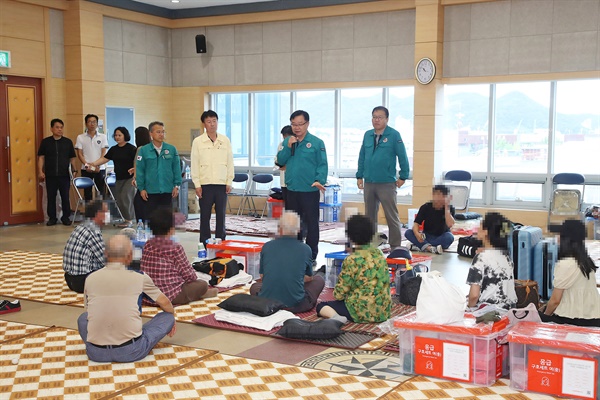  홍남표 창원시장, 산호동 행정복지센터 찾아.