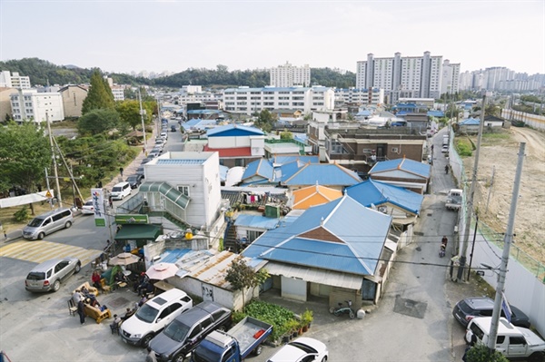  천안에서 가장 오래된 남산마을 풍경