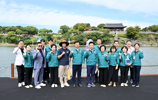  진주시의회 기획문화위, 축제 현장 점검.