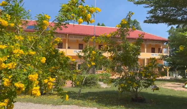  하비에르 예수회 학교(Xavier Jesuit School Cambodia) 전경