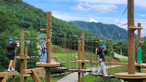  거창 산림레포츠파크 준공