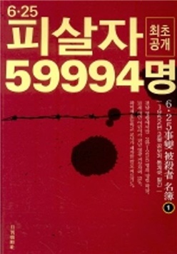  1952년 공보처 통계국 명의로 발간된 <6.25사변 피살자 명부>