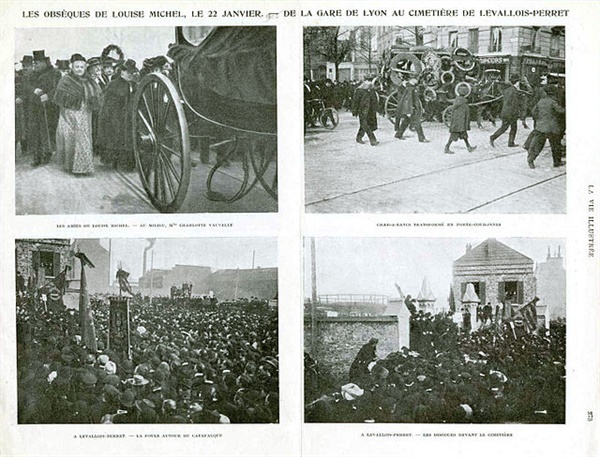 Louise Michel 루이즈 미셸의 장례식(Funerailles de Louise Michel) 1905. 