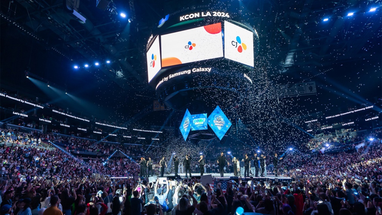  지난 7월 미국 LA에서 열린 KCON LA 2024