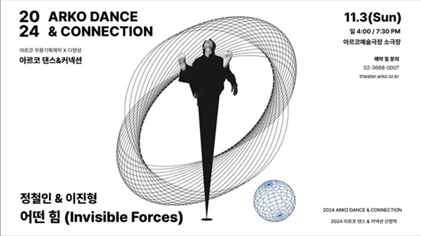  정철인&이진형 <어떤 힘(Invisible Forces)> 포스터