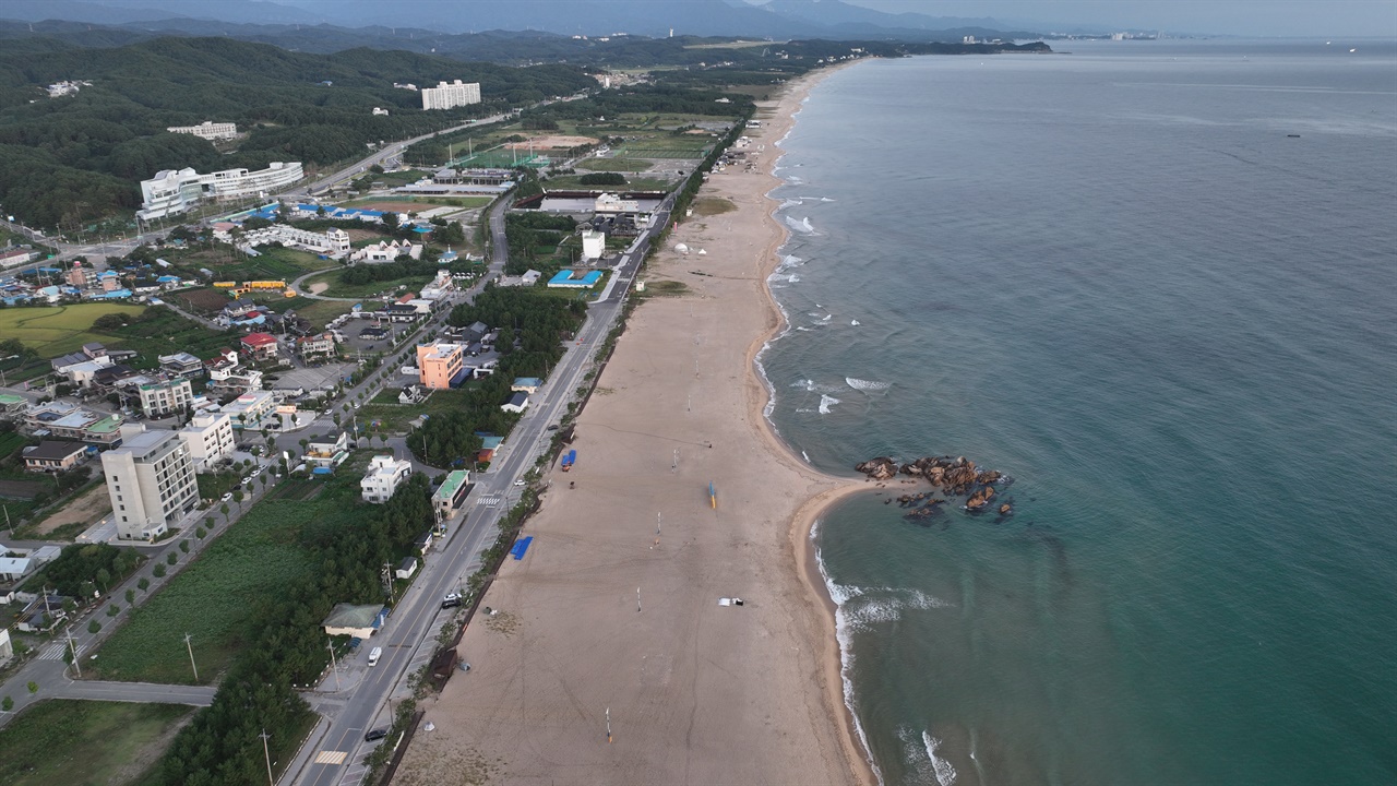 사라진 석호 강원특별자치도 양양군 하조대 해변 뒷편에있던 연개호, 군개호