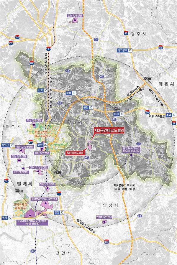  경기 용인시는 처인구 이동읍 덕성리?묵리 일원에 조성 중인 ‘제2용인테크노밸리 일반산업단지’에 세계적 반도체 장비 기업 ‘도쿄일렉트론(TEL)’ 한국법인이 입주한다고 14일 밝혔다.