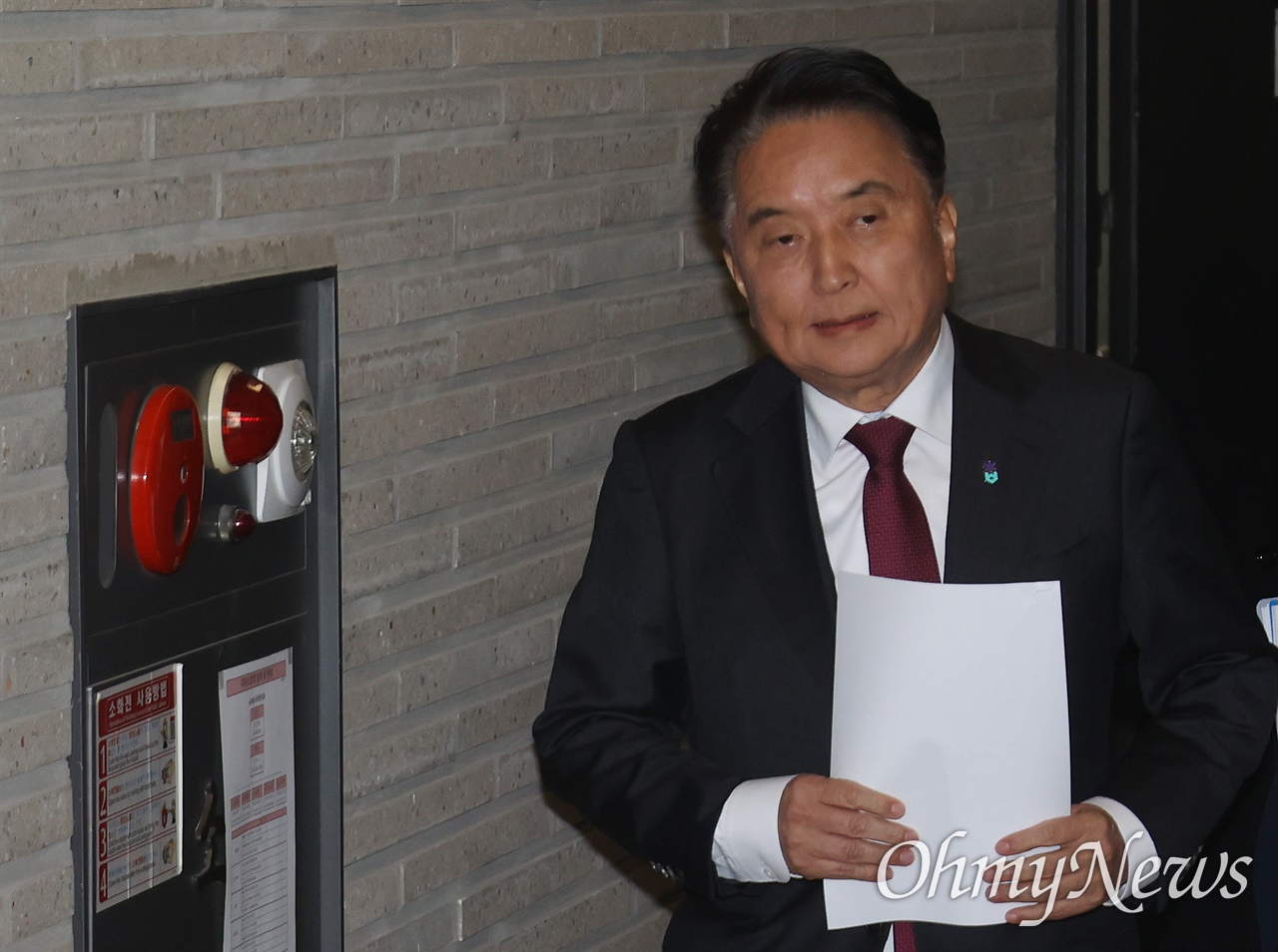 '김영환 컷오프 항의' 삭발식 참가 80대 