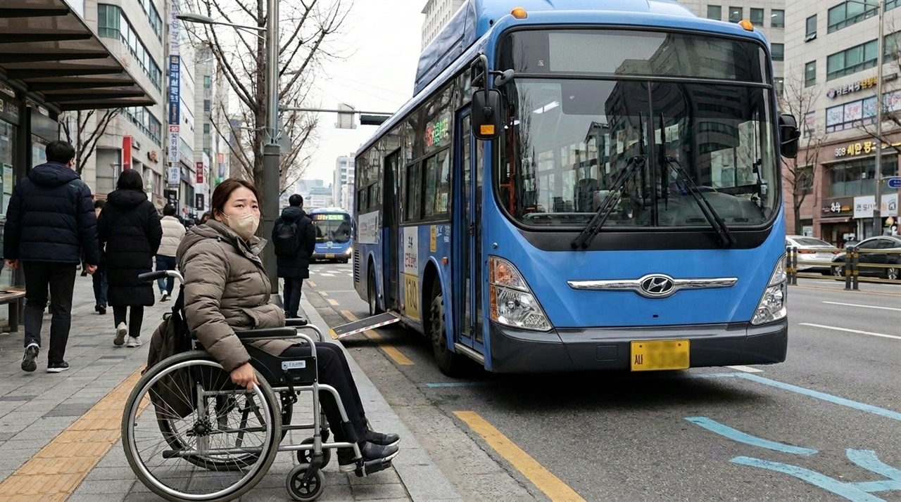 나는 왜 청주에서 저상버스를 타지 못 할까