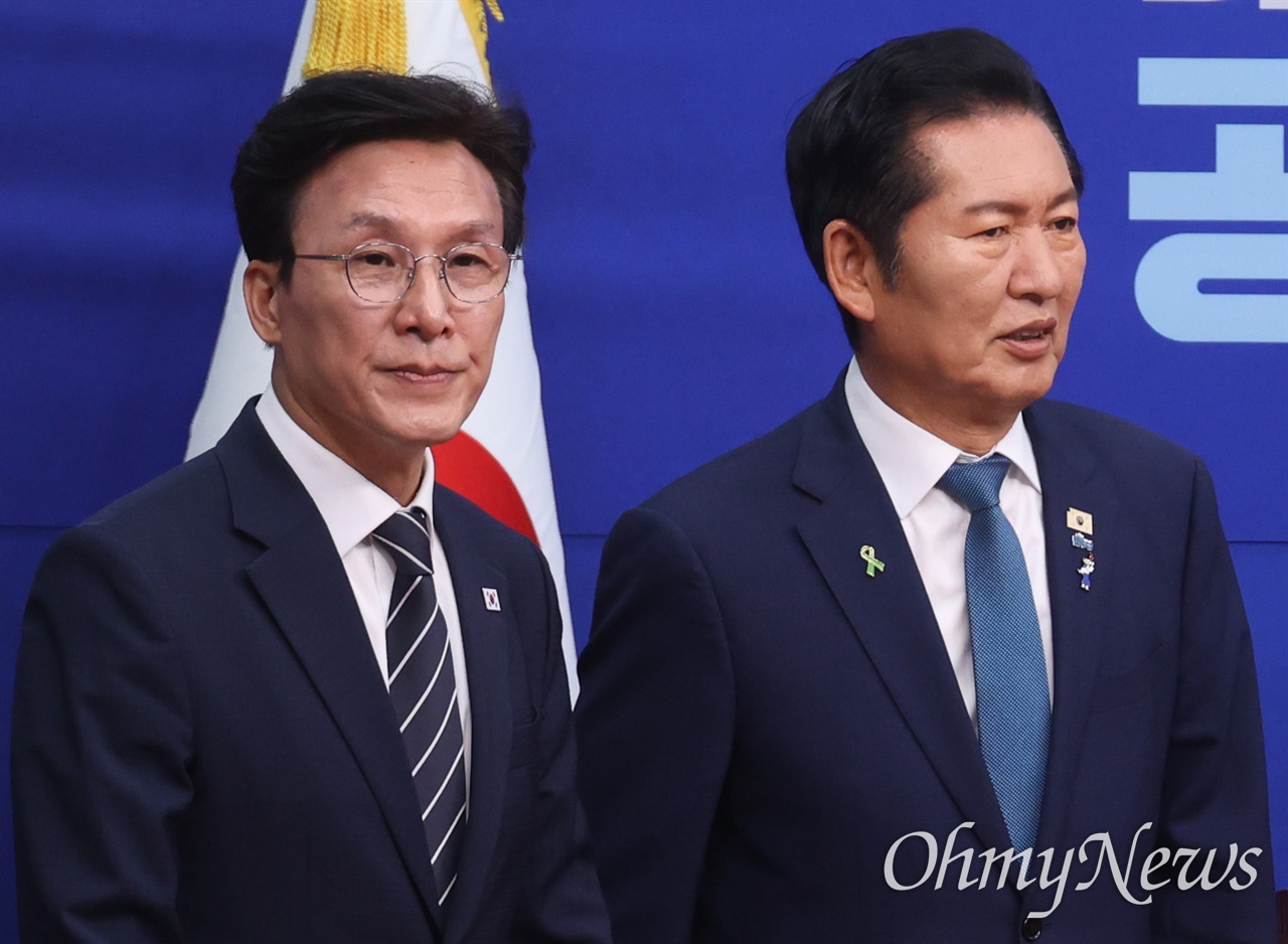 정청래 "김민석, 자신 없으면서"... '신천지 개입설'로 설전 격화