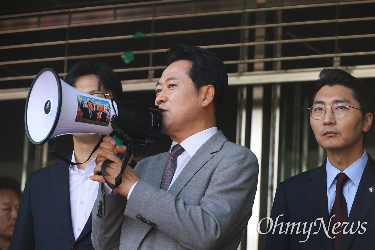 '올공' 간 장동혁 "최장수 당대표, 올공 덕"