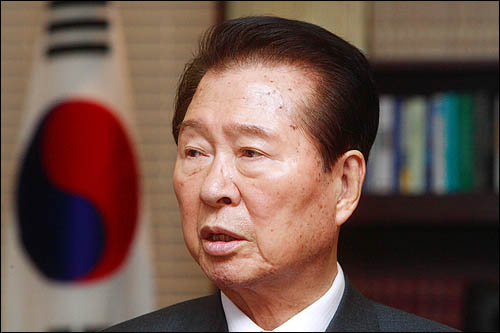 지난 2006년 12월 <오마이뉴스 재팬>과의 인터뷰에 응한 김대중 전 대통령. 